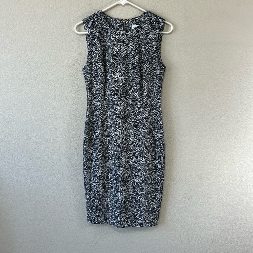 Calvin Klein Dress Size 6 Snake Print